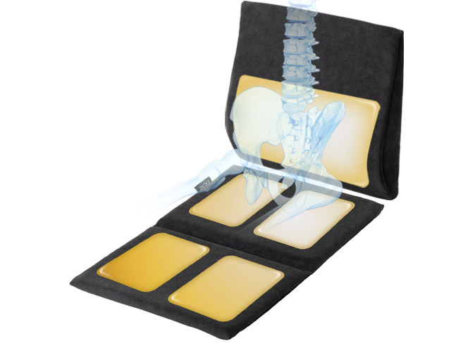 動いても変わらない、エクスジェル効果