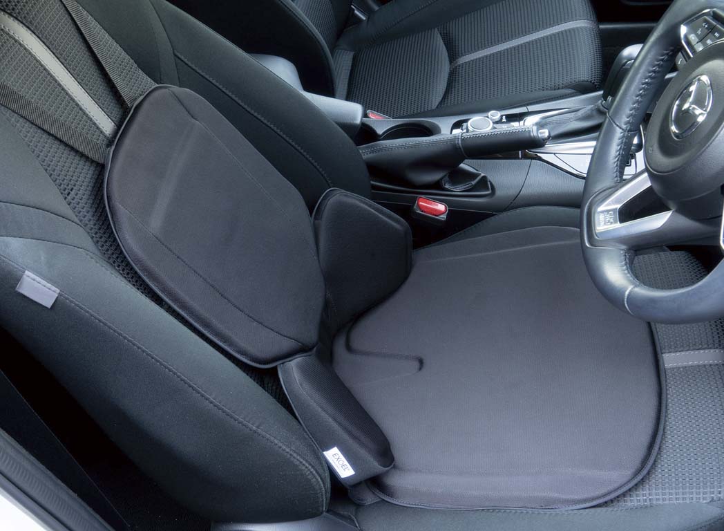 腰の負担を感じる方、運転中身体が安定しない方に