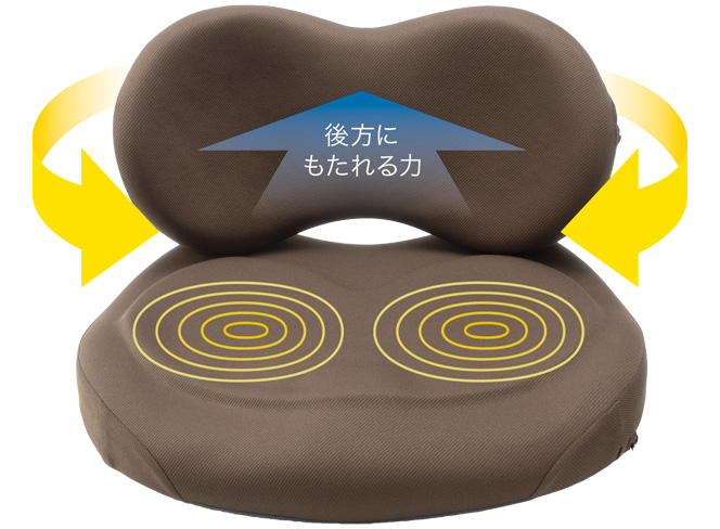 骨盤サポートで腰を守る
