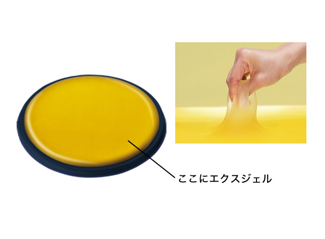 長時間座っても疲れないエクスジェル